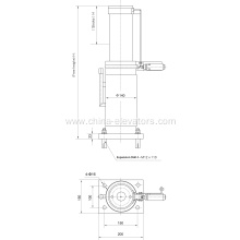 OP11/PH175 Oil Buffer for Sch****** Elevators 1.6m/s